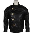 Akira Kaneda Black Motorcycle Leather Jacket