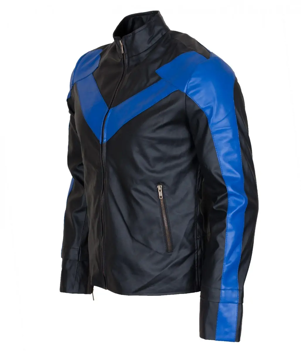 Nightwing Motorbike Leather Jacket