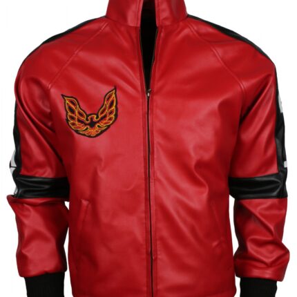 Men's Biker Burt Reynolds Leather Jacket