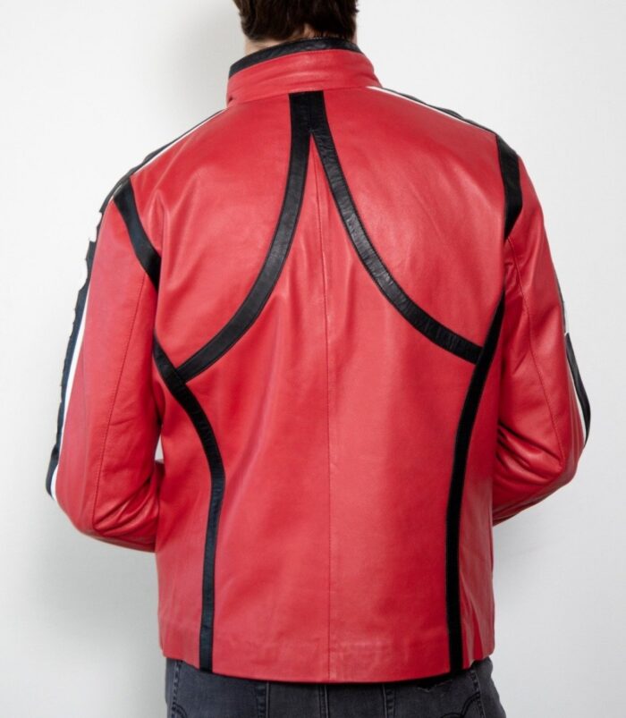 smzk 26042021 GL 1 Mens Kobra Kid Red Moto Leather Jacket