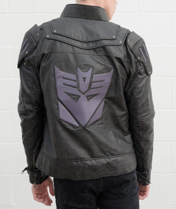 smzk 26042021 GL 2 Mens Transformers Decepticon Shield Black Armor Leather Jacket