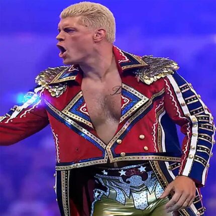 Cody-Rhodes-Red-Military-Coat