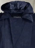 Assassin's Creed Blue Leather Trench Coat