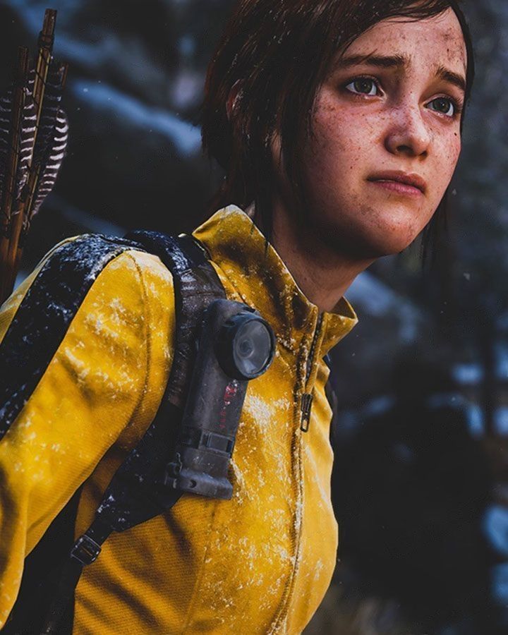 The Last Of Us Ellie Williams Yellow Leather Jacket
