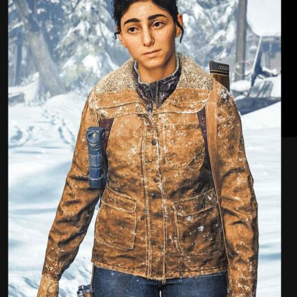 The Last Of Us Part II Dina Brown Leather Jacket