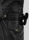 Assassin's Creed Black Leather Trench Coat