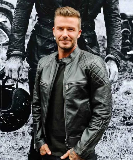 David beckham black jacket sale