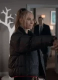 Ted Lasso S03 Juno Temple Black Puffer Jacket