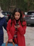 The Christmas Retreat Rhiannon Fish Red Coat