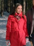 The Christmas Retreat Rhiannon Fish Red Coat