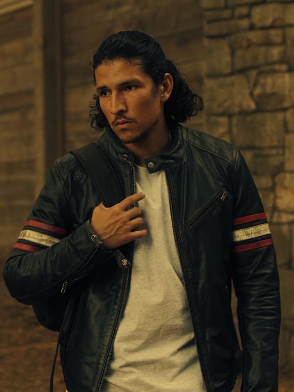 Black Mirror Season 6 Danny Ramirez Leather Jacket