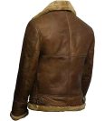 B3 Bomber Shearling Jacket back