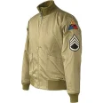 Brad Pitt Fury Jacket front
