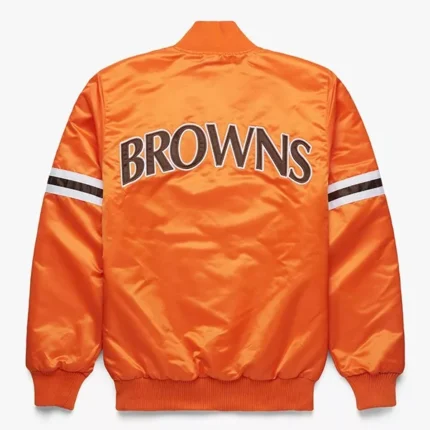 Cleveland Browns Vintage Jacket back