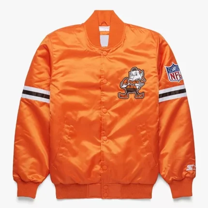 Cleveland Browns Vintage Jacket front