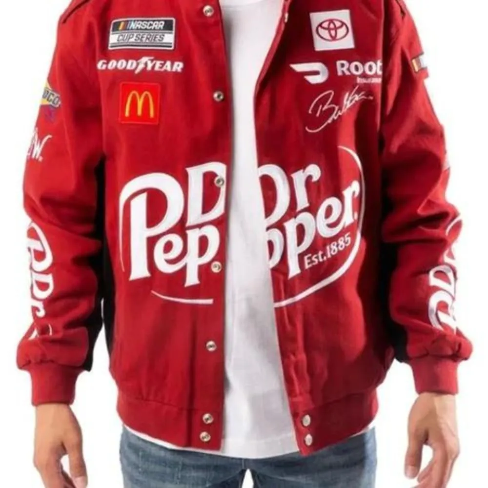 Dr Pepper Racing Jacket FRONT