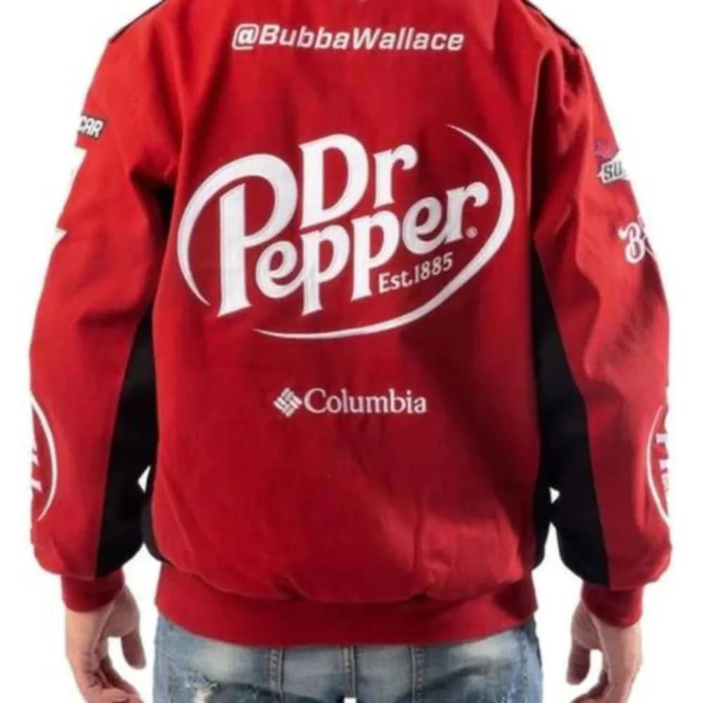 Dr Pepper Racing Jacket back