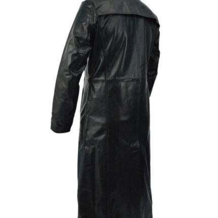 Keanu Reeves Matrix Trench Coat back