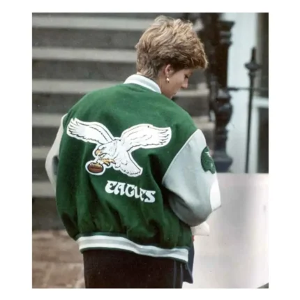 Princess Diana Eagles Jacket back 2