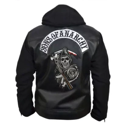 Son Of Anarchy Hooded Jacket back
