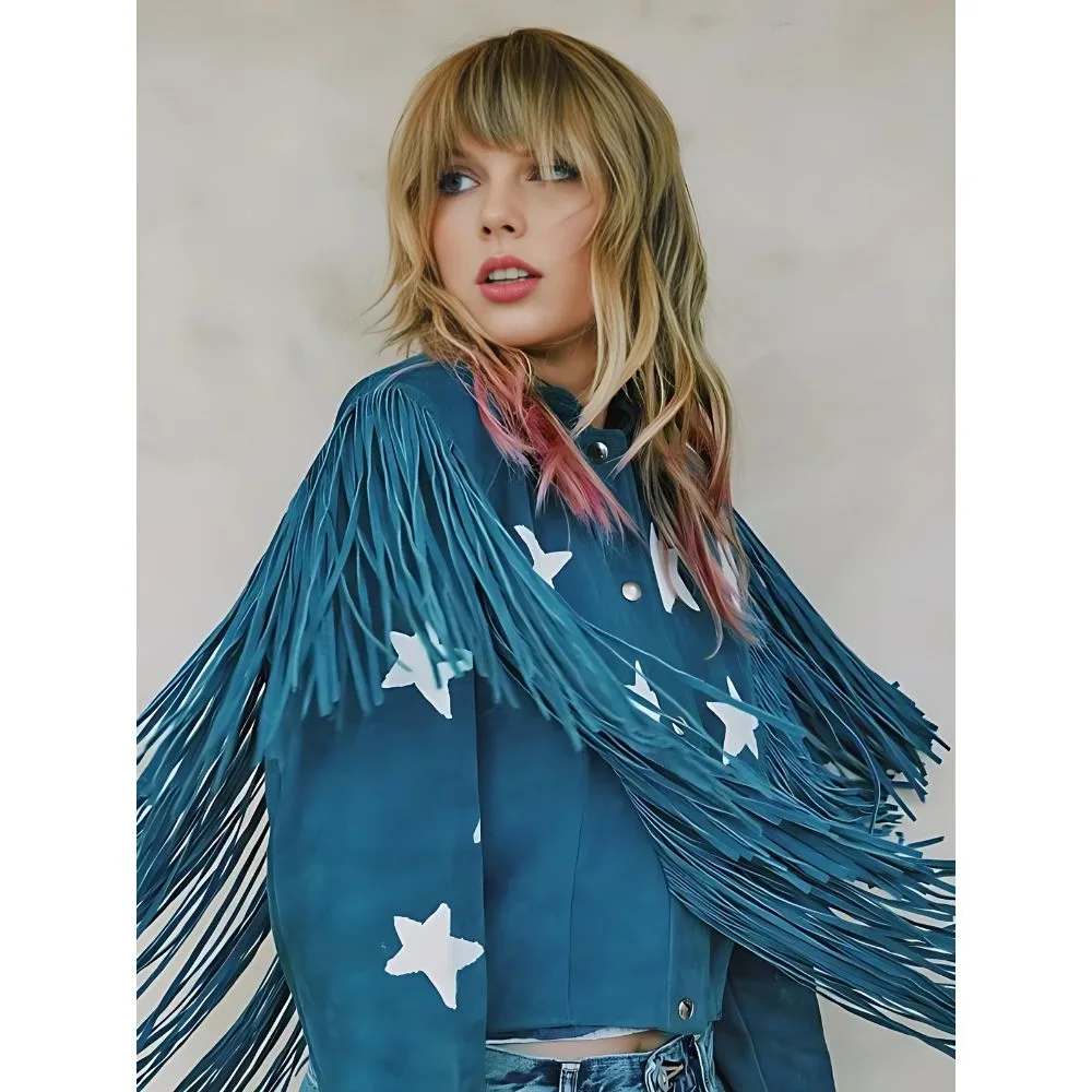 Taylor Swift Miss Americana Blue Denim Jacket