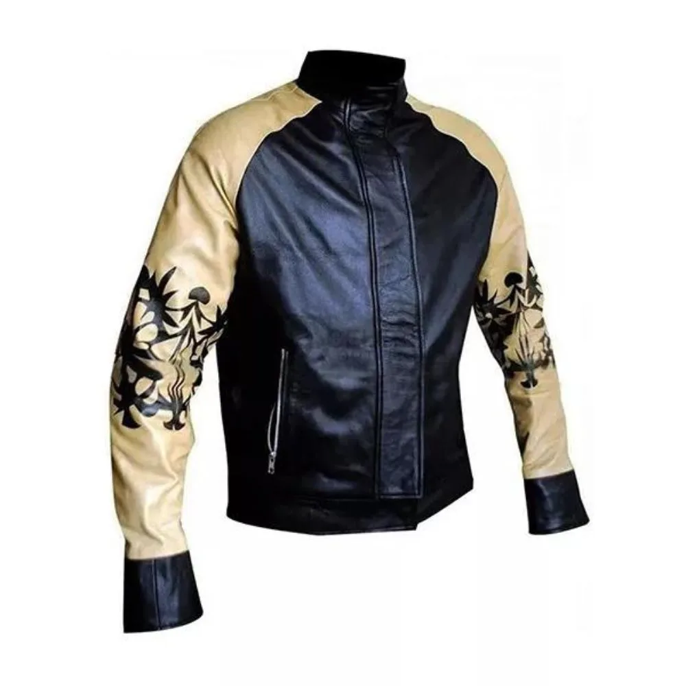 David Hasselhoff Kung Fury Cobra Leather Jacket