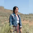 Yellowstone Monica Dutton Blue Denim Jacket