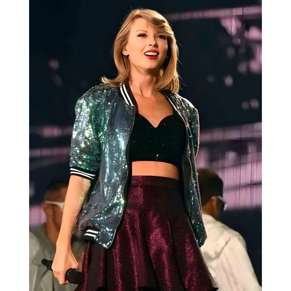 Taylor Swift 1989 Music Festival Sequin Jacket