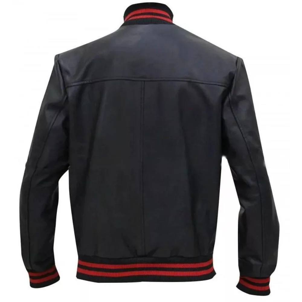 Eminem Not Afraid Song Bomber Leather Jacket