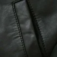 Men Harrington Black Leather Jacket