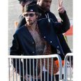 Justin Bieber Super Bowl LVIII Leather Jacket