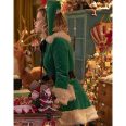Last Christmas Emilia Clarke Green Shearling Jacket