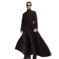 NEO Matrix Keanu Reeves Black Trench Coat