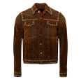 Outstanding American Idol Luke Bryan Brown Leather Jacket