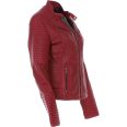 Women's Leather Biker Jacket