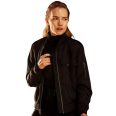 Alarum 2025 Willa Fitzgerald Black Bomber Jacket