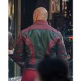 Dwayne Johnson Red One Leather Jacket