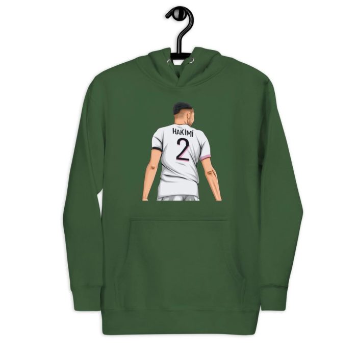 Hakimi Artwork Printed Hoodie