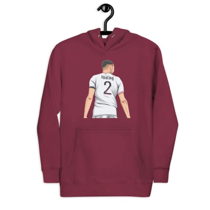 Hakimi Artwork Printed Hoodie