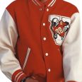 Jackson Michael 2025 Jaafar Red Varsity Jacket