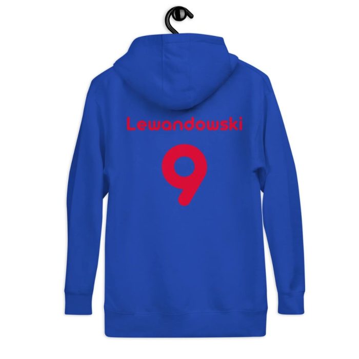 Poland Robert Lewandowski Soccer Football Hoodie