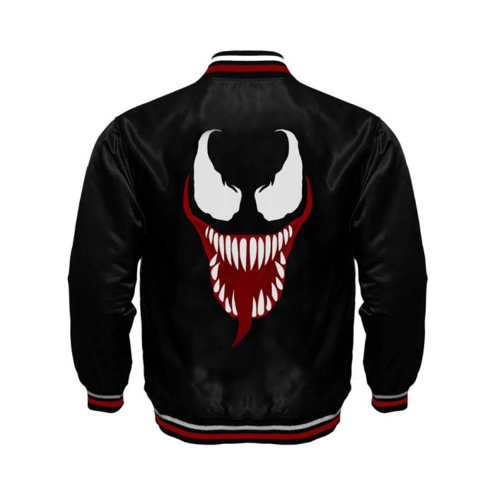 Eddie Brock Venom3 2025 Varsity Jacket