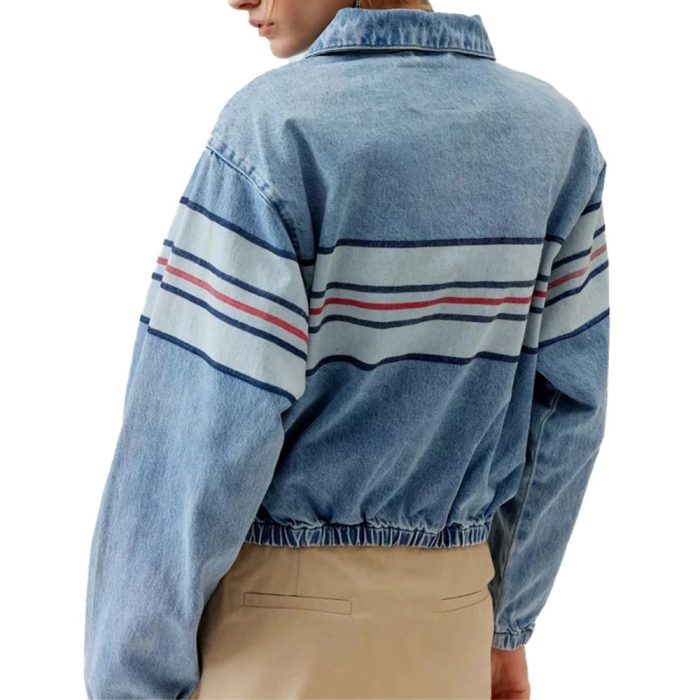 Michelle The Electric State 2025 Denim Jacket 2