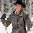 Amy Fleming Heartland Plaid Jacket