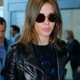 Adele Exarchopoulos Biker Leather Jacket