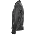 Men's Black Genuine Leather Biker Jacket