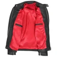 Men's Black Genuine Leather Biker Jacket