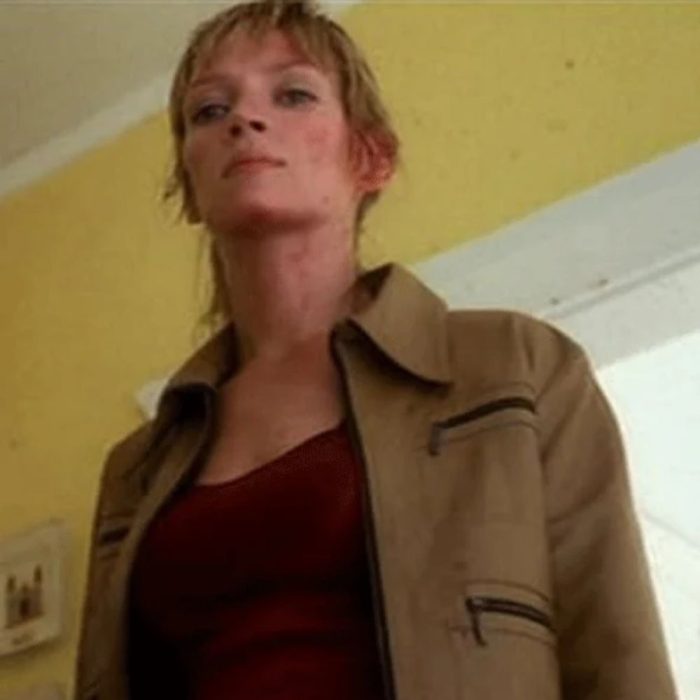 Kill Bill: Vol. 1 Uma Thurman Brown Leather Jacket