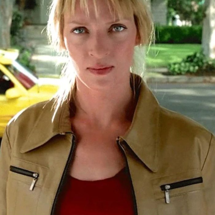 Kill Bill: Vol. 1 Uma Thurman Brown Leather Jacket