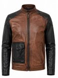 Chris Pine Biker Leather Jacket